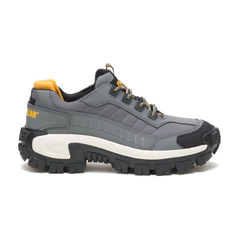 Caterpillar Mens Invader Steel Toe Gray Shoes (NWT) - Picture 1 of 5